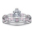Factory Direct Supplier Fine Jewelry 925 Sterling Silver Heart Cut Rhodium Plated Cubic Zirconia Ring Engagement Wholesale