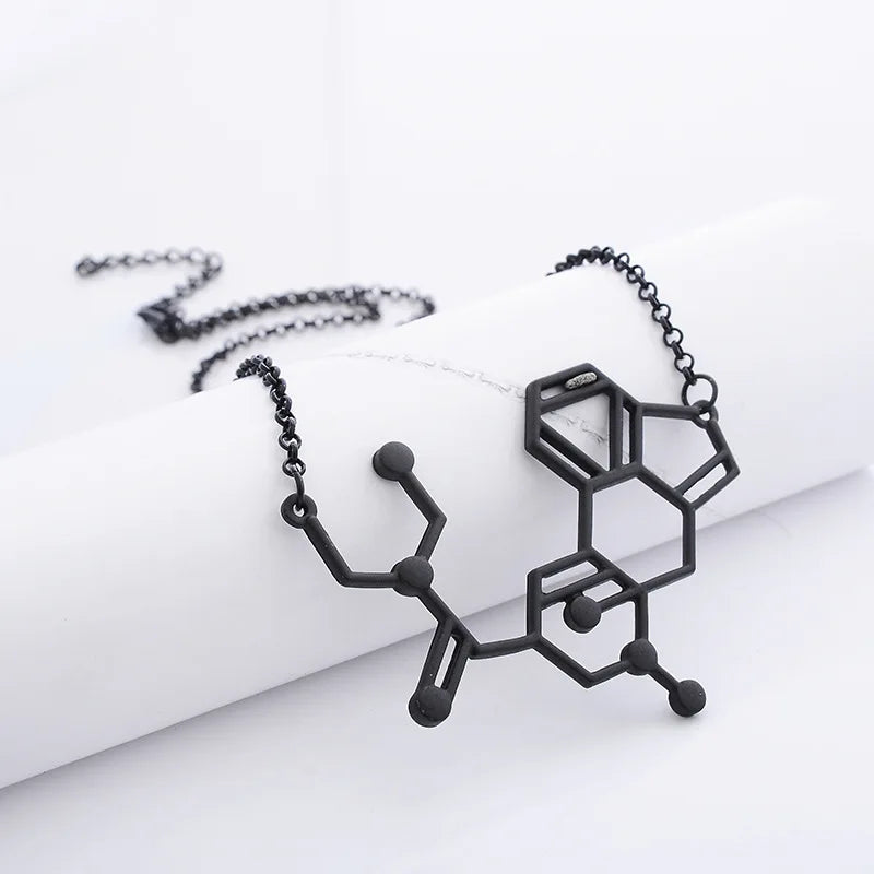 New Fashion Simple Personality Science Student Molecular Necklace