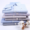 Button-down Men's Shirt Autumn/Winter 60 Cotton Men's Long Sleeve Fashion Shirt Top Oxford Woven Coat Shirt