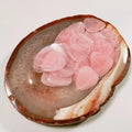 HZ OEM Custom New Design guitar accessories Rose Quartz guitar pick