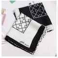 70*70cm New Small Square Scarf for Women's All-match Professional Small Neckerchief Hair Band Decoration Korean-style Silk Hijab