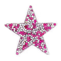 Multiple Shapes Rhinestones Patch Hotfix for Clothing Badges Heart Sunflower Unicorn DIY Iron on Applique Rhinestones Decoration