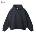 Custom 500 Gsm 400gsm Fabric Mens Hoodies Cotton Blank Casual Oversized Hoodie Printing Embossing Logo for Unisex