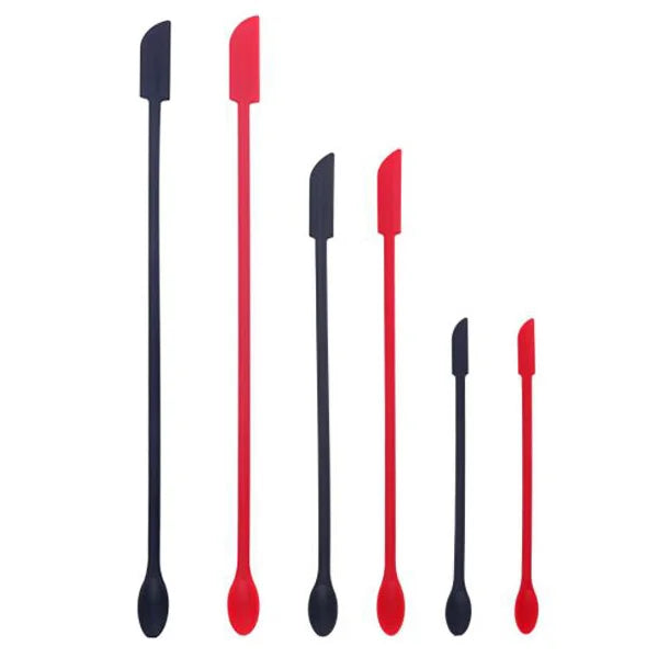 Mini  Double-tip Spatula Set  Silicone Makeup Spatula Set 3 Pieces Scraper