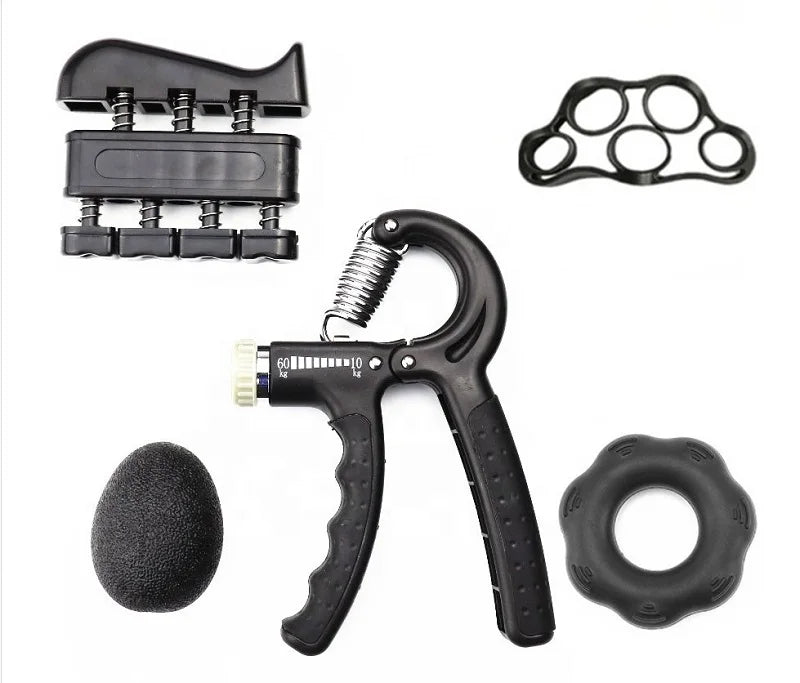 Hot Sale Set of 5 Multifunction Wrist Workout Exerciser Kit Finger Stretcher Strengthener Hand Grip Set Chahang Gym Gym
