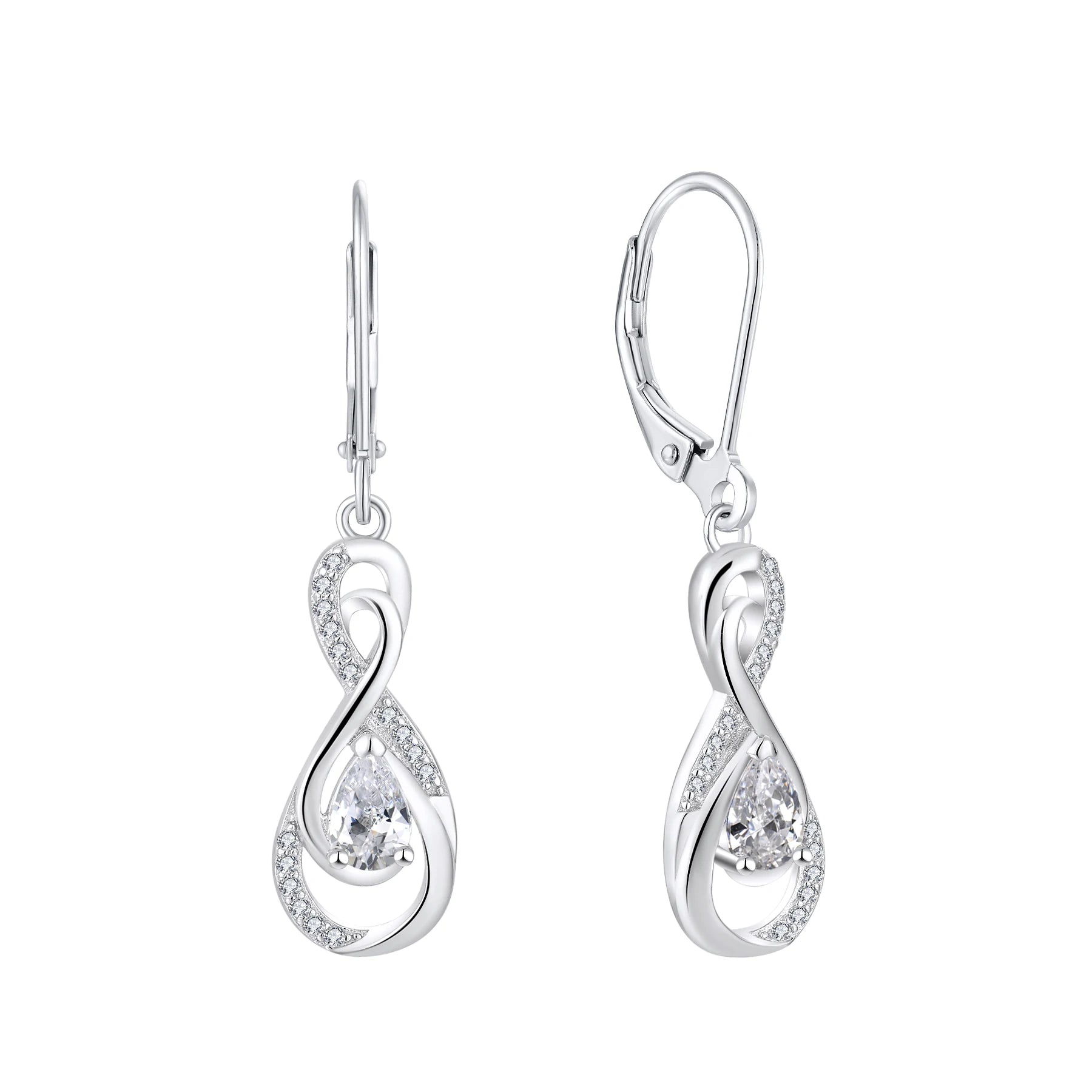 CUSTOM OEM Fine Jewelry 925 Sterling Silver Design Long Tassel Simple Elegant Drop Earring for Girlfriend
