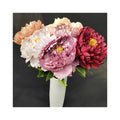 Cheap Price Home Wedding Decoration Artificial Flowers Single Polish Peony