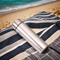 500ml Titanium Thermos Bottle with Tea Filter Double-Walled Insulated Water Bottle
