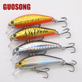 Fishing Bait Sea Minnow Lure 5cm/6.5g Sinking Small Minnow Lure Fish-attracting Body Artificial Hard Bass Trout Lure