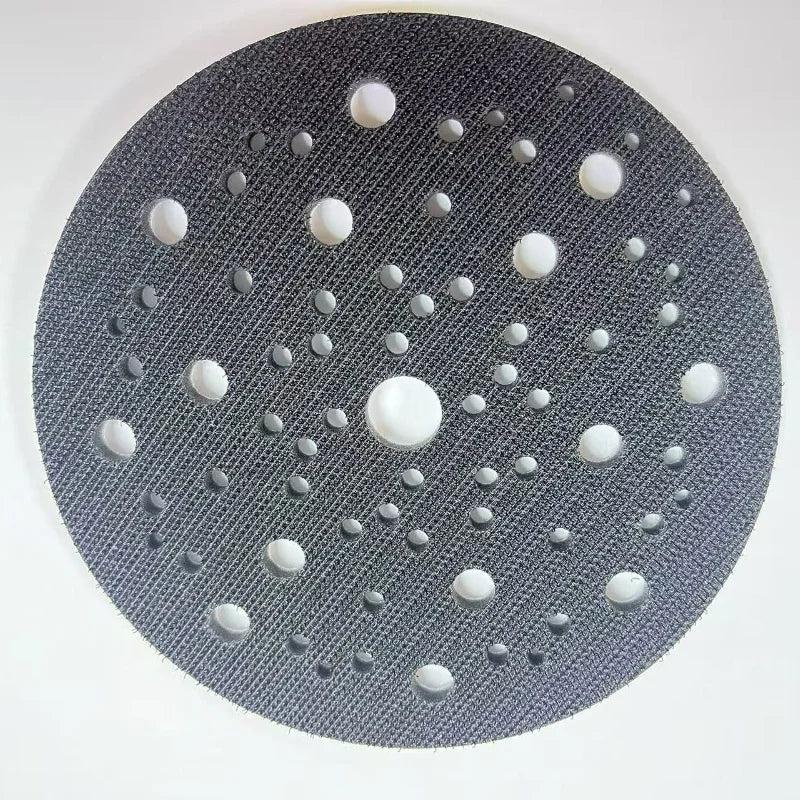 5" 6" 17 Holes 53 Holes 5mm 10mm Thickness Sander Backing Pads Hook Loop Soft Foam Interface