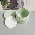 Green Double-layer Cream tank in Stock 120g 150g Cream Jar Frosted Plastic Cosmetic Bottle