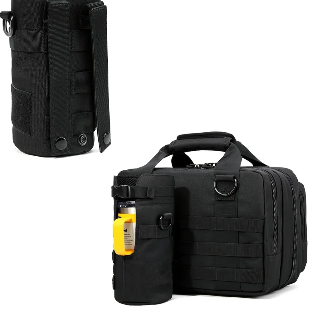 Tactical MOLLE Bottle Pouch Bag Travel Sports Molle Water Bottle Holder with Adjustable Open Top