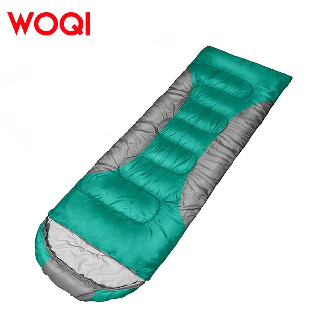 WOQI High Quality Three Seasons Waterproof Backpack Ultra Light and  Camping Sleeping Bag