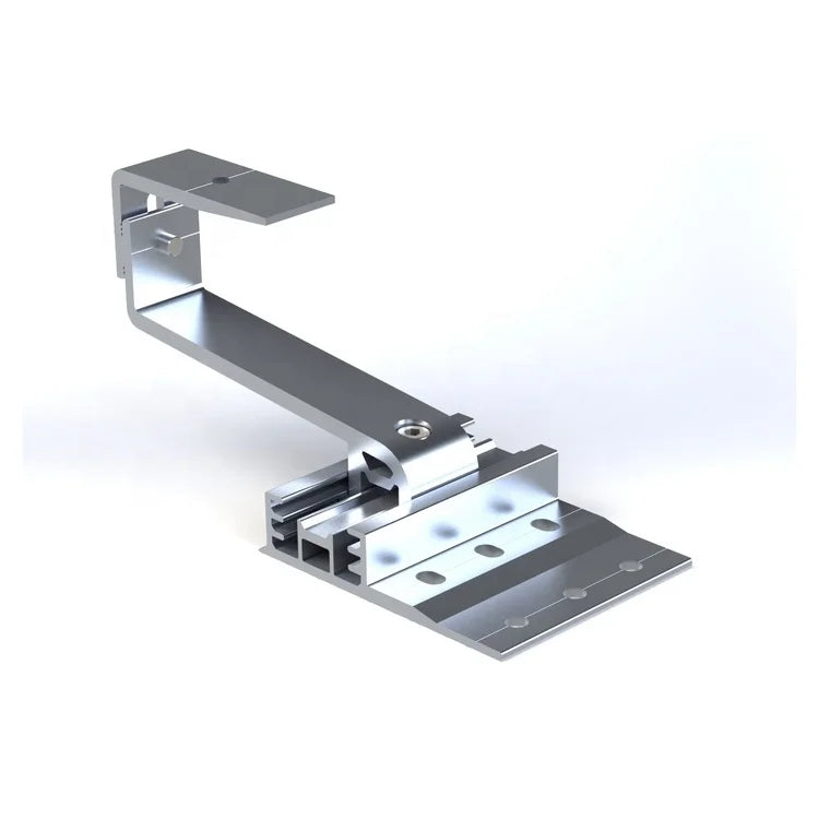 AL6005-T5 Yuens Adjustable Tile Roof Mounting Solar Aluminum Roof Hook ISO/CE Certified