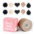 with 2 Reusable Nipple Covers Self Adhesive Breast Lift Tape with Push up Boob Tape