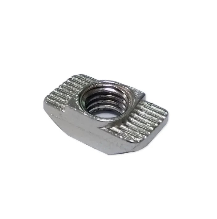 Carbon Steel T-nut 3030 Series M4/M5/M6M8 Threaded Slide in T-slot Nut Sliding t Nuts for Series 20 M8 Sliding T-Nut