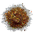 Wholesale Christmas Resin Festival Decorations Chunky Cosmetic Glitter Bulk Powder Promotional Party Supplies Mixed Nail Glitter