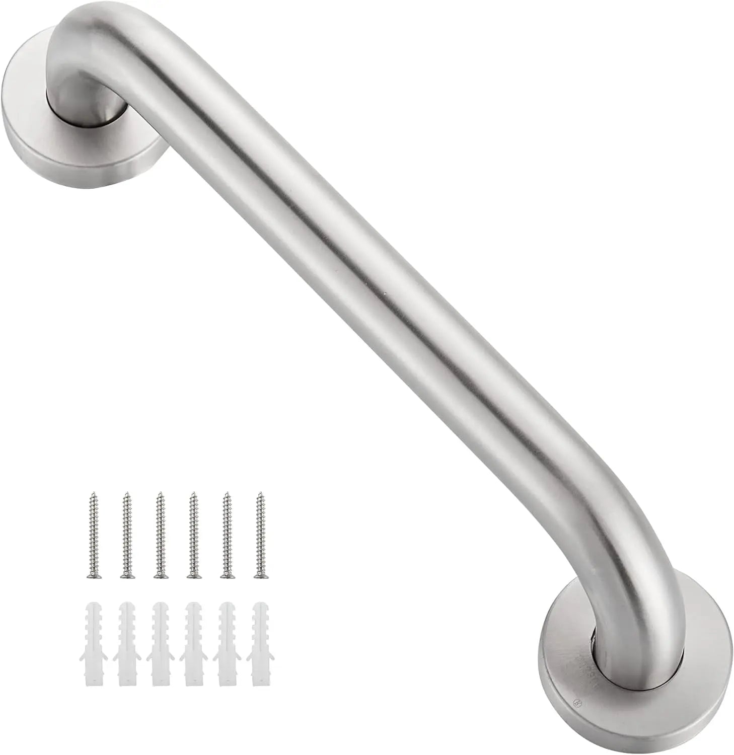 Customization 16 Inch Anti slip Support Shower Grab bar SS304 Bathroom Disabled Grab Rail