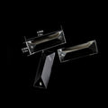Factory Direct Sale Transparent 22 * 36mm Glass Triangle Belt Prism Lighting Home Decoration Parts