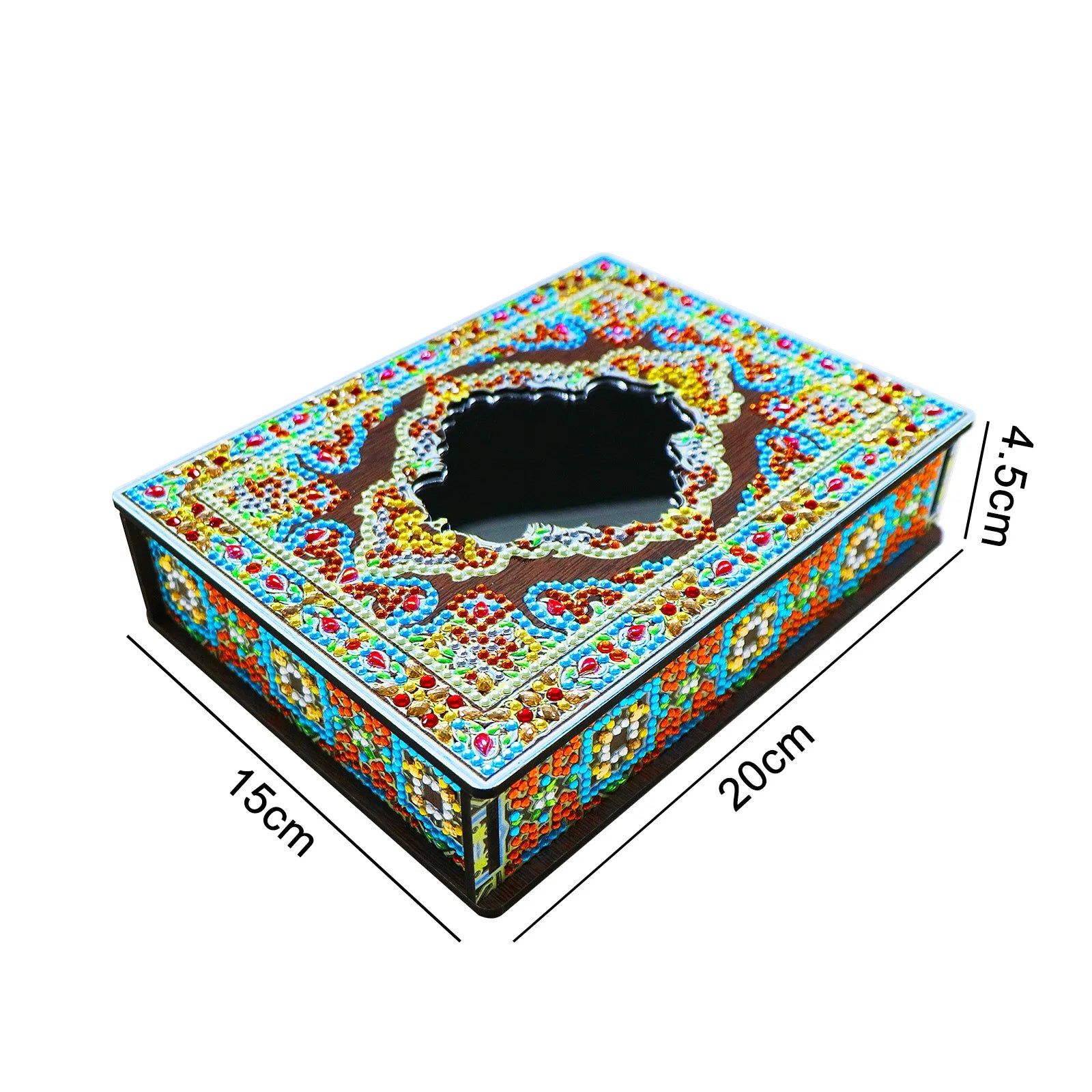 SONGWOO Wholesale Hot Selling DIY Custom Diamond Painting Kit Jewelry Necklace Ring Rhinestone Art Mandala Mirror Storage Box