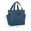 Multifunction Large Capacity Cooler Waterproof Oxford Portable Zipper Thermal Lunch Bags for Women Picnic Beach Food Box