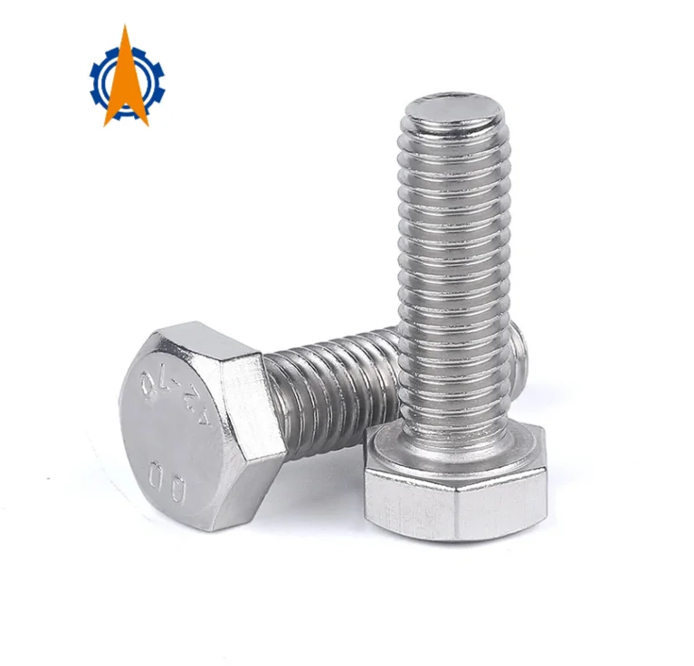 Din933Hex Head Bolt Stainless Steel Hex Bolt and Nut Hexagon Head Bolts
