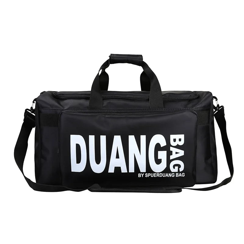 Custom Travellarge Capacity Waterproof Travel Heavy Duty Duffle Athletic Bag