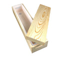 YS 2200ML Silicone Soap Mould Rectangular Toast Loaf Mold With Wooden Box Cake Decorating Supply Handmade Form Soap Making Tools