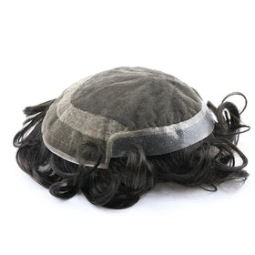 EMEDA Indian Hair for Hair Loss Man Hair Piece Non Transplate Double swiss Lace OCT Toupee