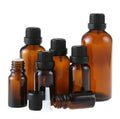 100ml Empty Amber Glass Screw Cap Leak Proof Luxury Modern Dropper Drip Serum Diffuser Bottle Screen Printing for Essential Oil