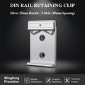 DIN 35mm Guide Rail Clip with Snap Hook Installation Buckle Easy Guide Rail Fixing for Din Rail Mounting
