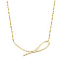 Line Necklace 2022 New Female Sterling Silver Necklace Female High Design Sense Niche Simple Clavicle Chain