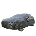 WOQI Premium Waterproof All-Weather UV Sun Protection Snow Car Cover with PEVA & PP Cotton Sports Design