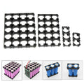 18650 ABS Plastic Battery Pack Holder 18650 Lithium Cell Bracket for Lithium Cells Battery Accessories