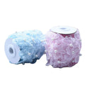 DIY Garment Accessories butterfly Sewing Lace Pearl Velvet Lace Fabric Embroidery Corsage Patch Organza Embroidered Lace Trims