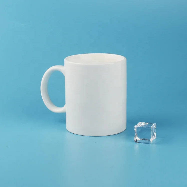 Eco- Friendly Cheap Price Travel Mugs White Blank Ceramic for Sublimation