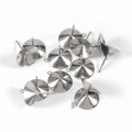 Stainless Steel Settings DIY Jewelry Findings Earring Base Settings Round Hat Earring Post Pin