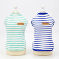 Ropa Para Mascotas Wholesale Summer Cheap Cotton Stripe Print Dog Apparel Pet Clothes Dog T Shirt Vest Clothes