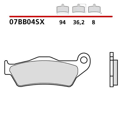 Brembo Sherco 125 SE-R 18-23 Race Front Pads High Performance Orthotic Insoles for Motorcycles