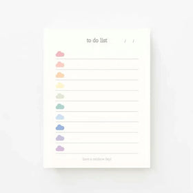 Korea Kawaii Color Cloud Student Stationery To-Do List Memo Pads with 50 Sheets