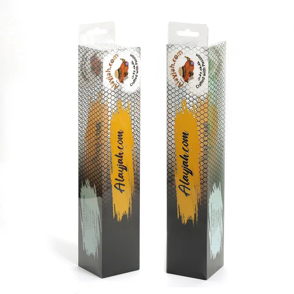 New Fashion Clear PVC PET PP Foot Rubbing Plastic Packaging Box With Insert