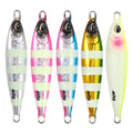 Jigging Pro 18g 28g 40g 60g 80g Light Casting Slow Pitch Jig Metal Jigging Saltwater Fishing Lures