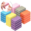 Mini Nail File Square Buffing Polish Block Double Sided Sponge EVA Core Nail Files Sanding Nails Accessories and Tools