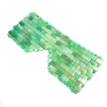 Huiying Green aventurine jade eye mask for eye dark circle removal and care anti-wrinkle eye patch