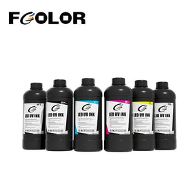 High Adhesion Universal 500ml UV Printing Ink Quick Drying Waterproof and Sun-resistant Suitable for Ricoh Epson Printheads