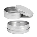 Custom Round Aluminium Jar Aluminum Cans Cosmetic Lip Balm Custom logo Tin Aluminum Jar Metal Round Candy Tins