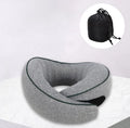 360 Degree Wrap Flight Pillow Memory Foam Travel Neck Support U-Shape Travel Pillow