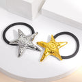 JUSNOVA Stainless Steel Flower Hair Ties European and American Style Kids' Hair Accessories Wholesale for Women and Children