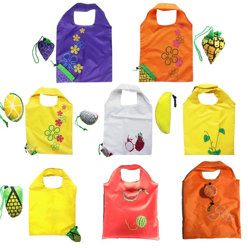 Custom Logo Reusable Folding Polyester Eco-friendly Gift/Promotion Customized Color Tote Shopping Bag