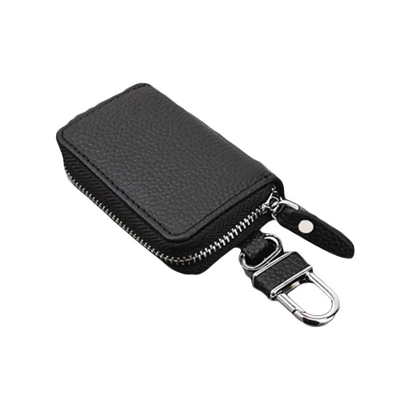 PU Leather Wallet Men Women Car Key Bag Multi Function Key Case Fashion Ladies Housekeeper Key Holders
